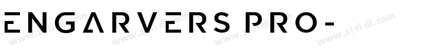 engarvers pro字体转换